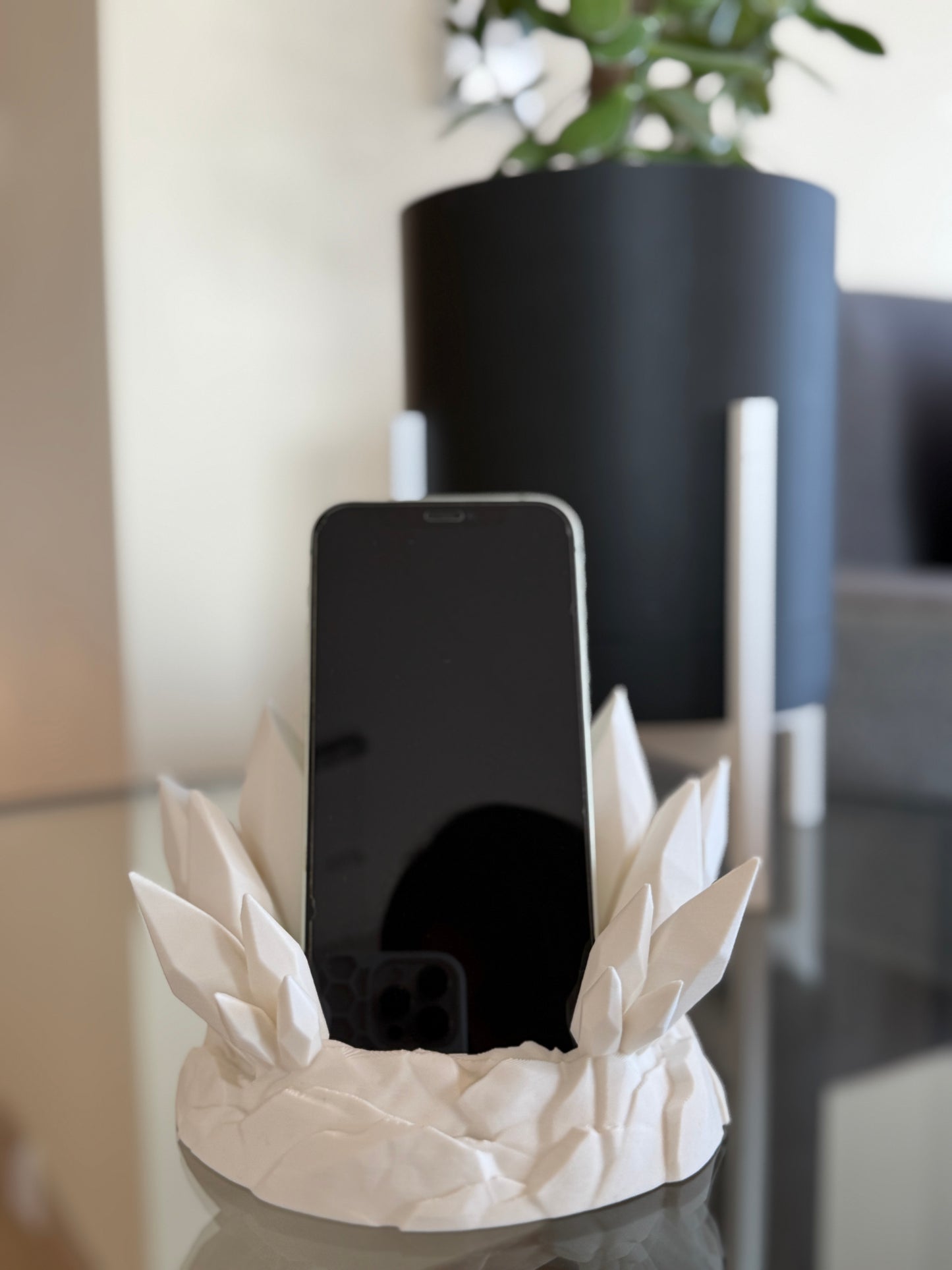Crystal Phone Holder