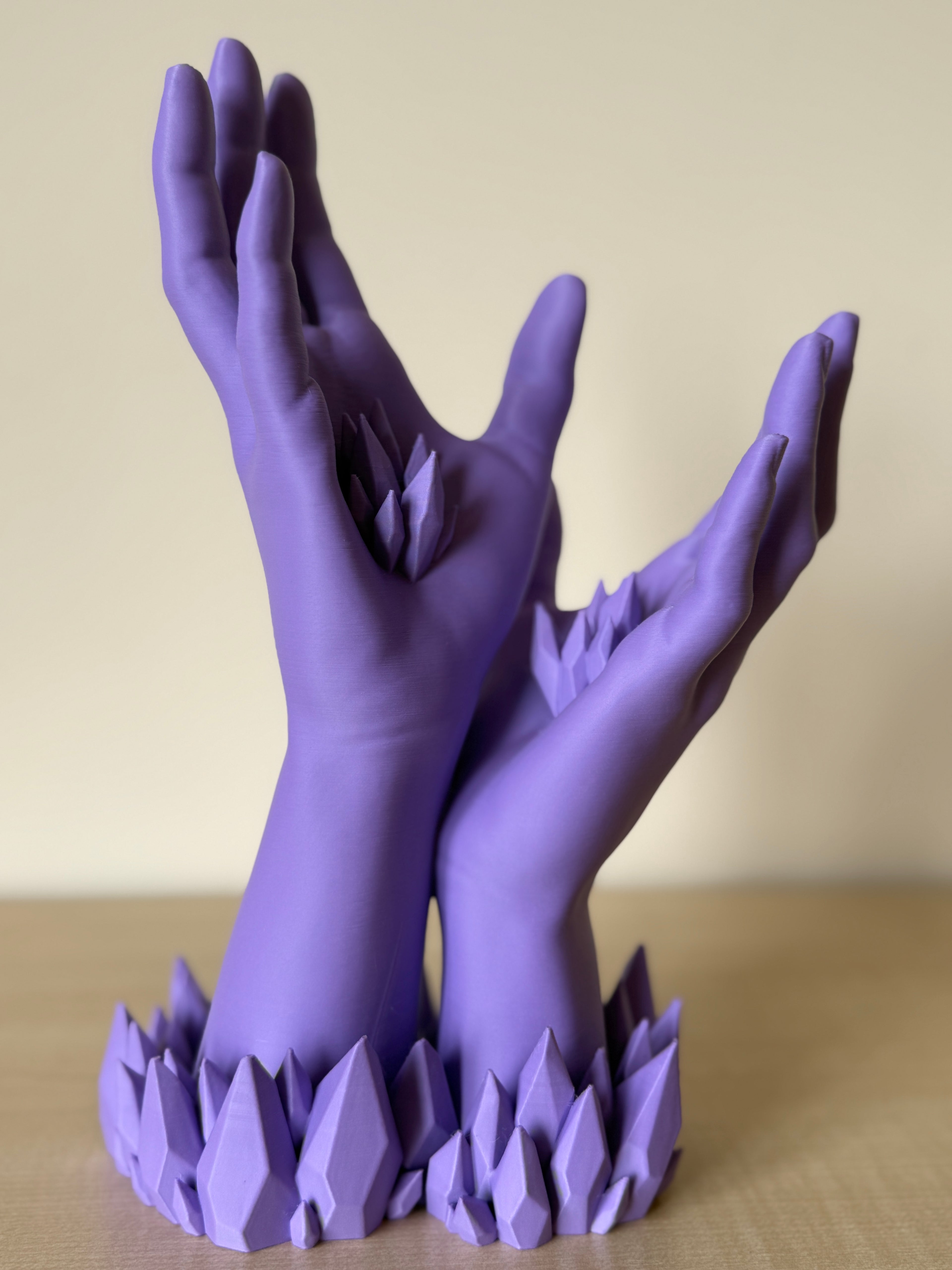Jewellery Holder "Hands" Purple