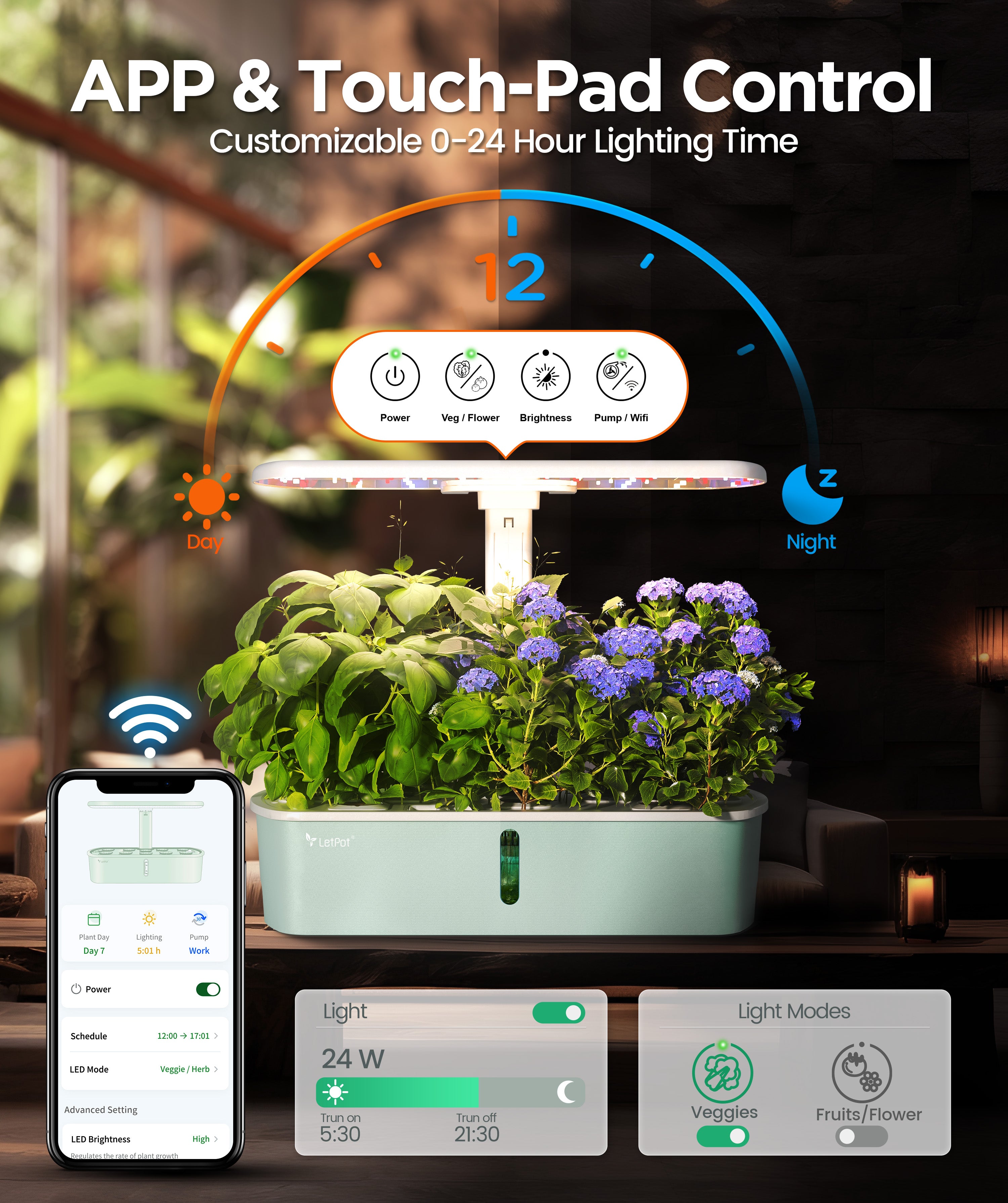 LetPot LPH-Air Hydroponic Growing System