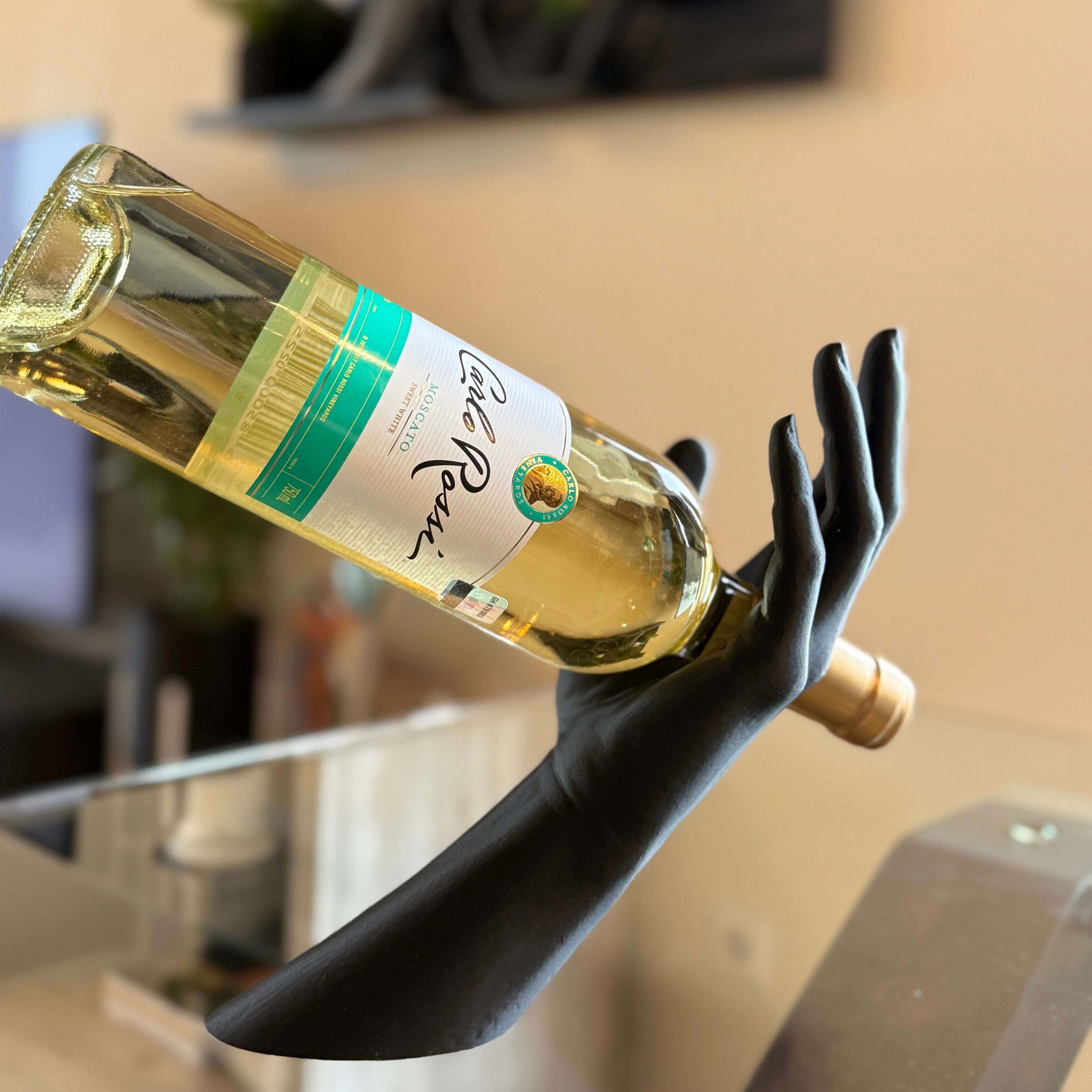 Smooth Wine Holder "Hand"