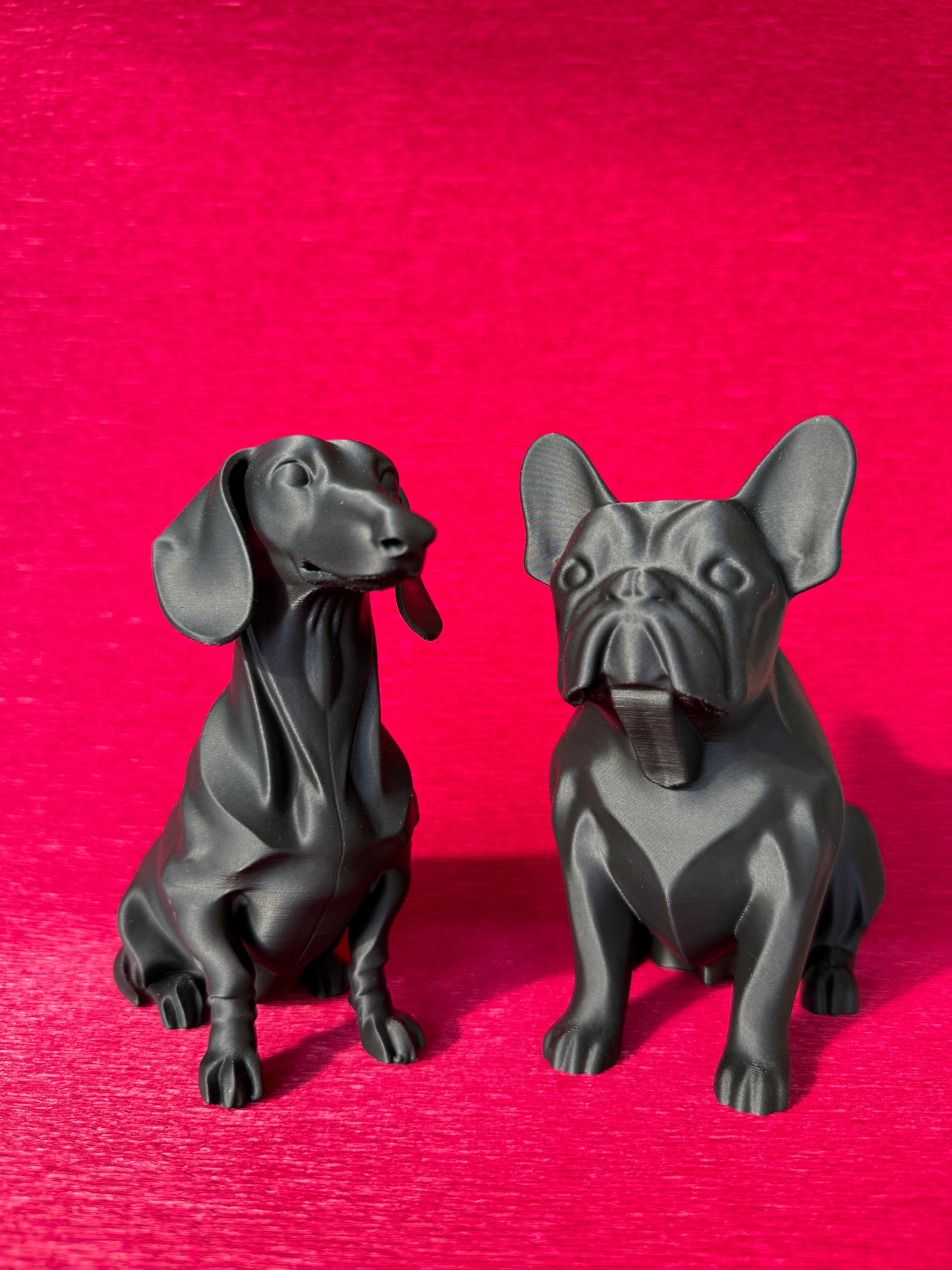 Franču buldoga skulptūra “Frenchie”