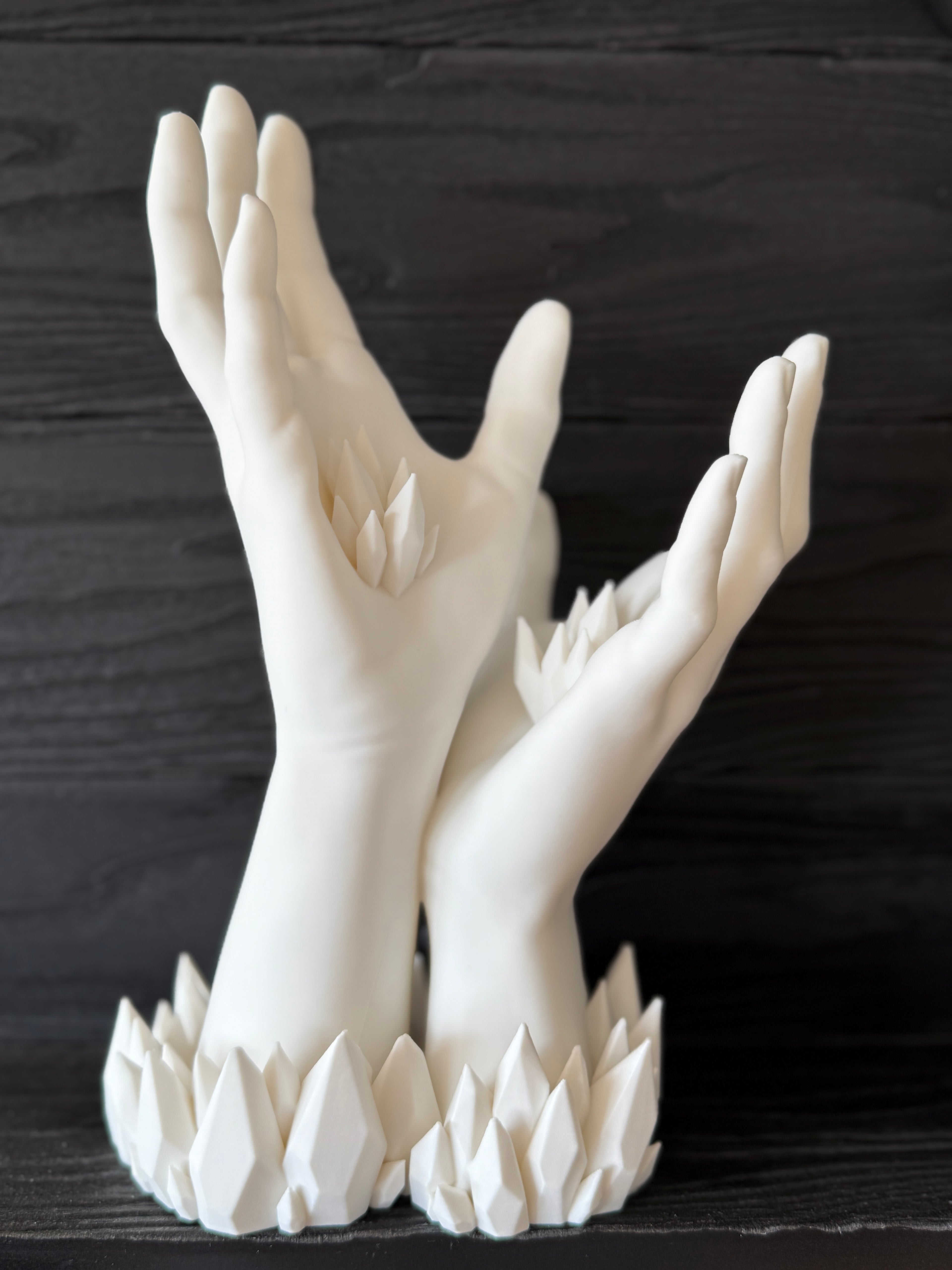 Jewellery Holder "Hands" White