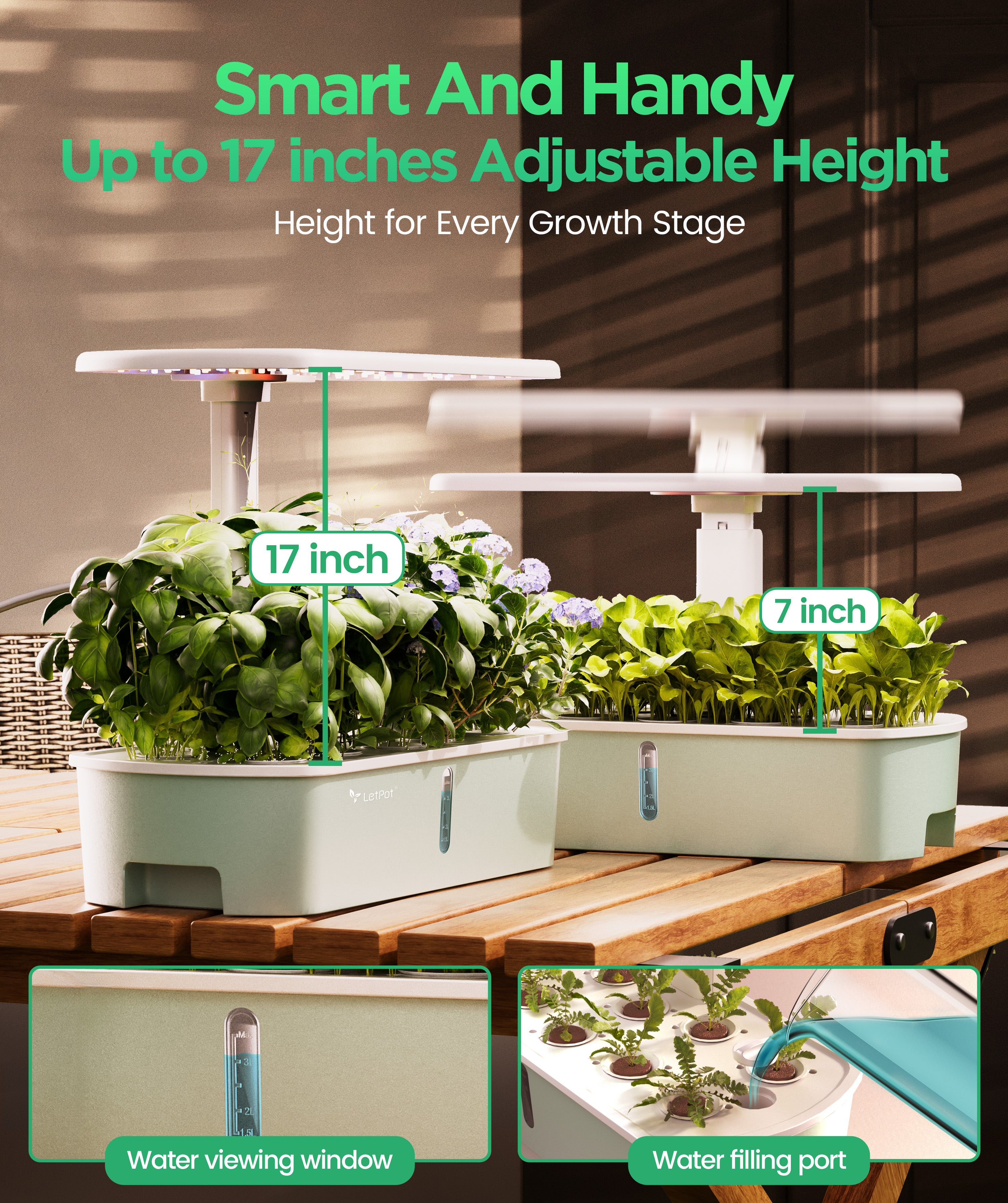 LetPot LPH-Air Hydroponic Growing System