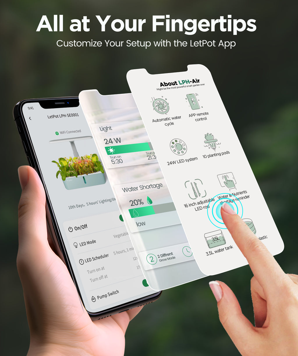 LetPot LPH-Air Hydroponic Growing System