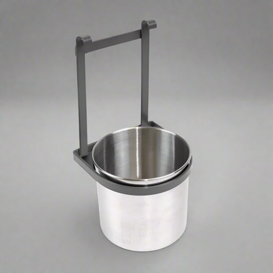 Cutlery Holder for Kitchen Rail System, Inox/Anthracite