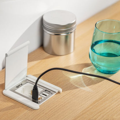 Flip Furniture Socket with USB ports