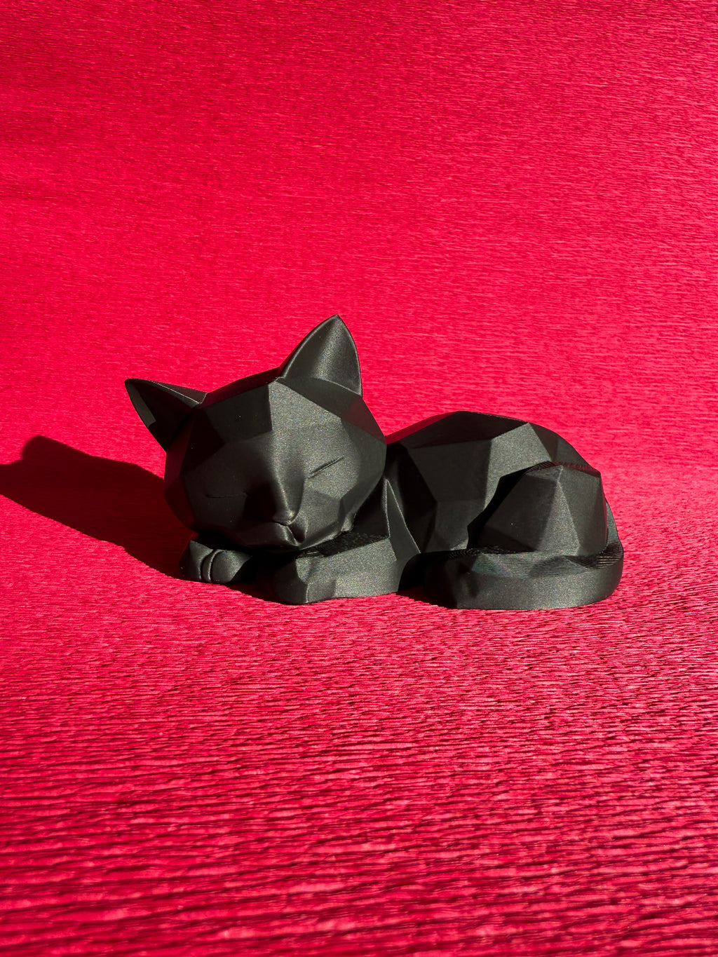 Sleeping Kitten Figure