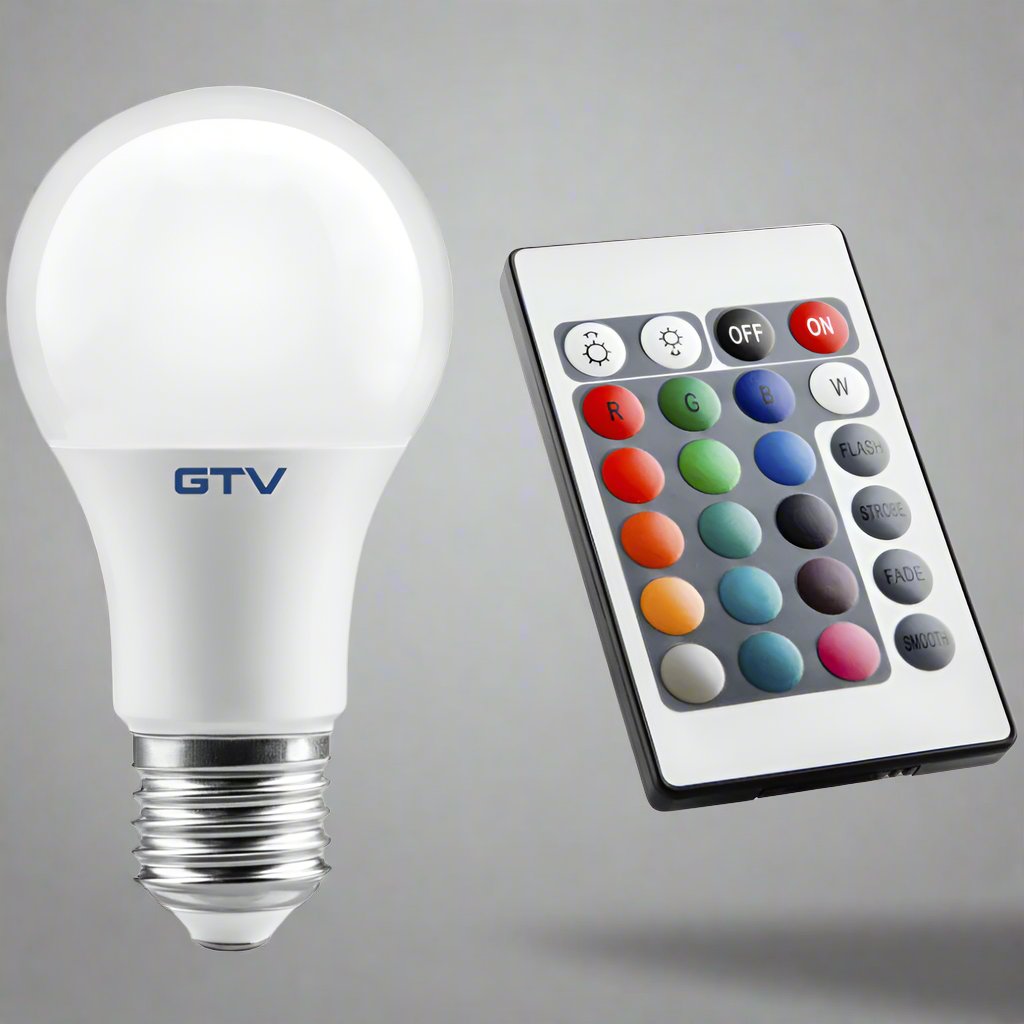 LED Bulb with RGBW Remote