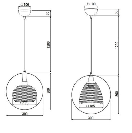 XALIS LED Lustra